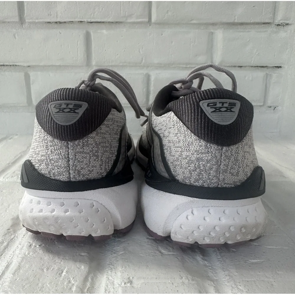 Brooks Adrenaline GTS 20 Womens 7.5 Running Shoes Grey 1202961B030 No Insoles - Picture 4 of 12